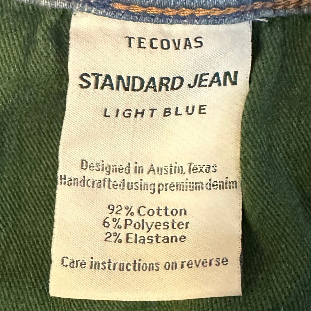 Tecovas Standard Jean Light Blue 42x32 - Picture 8 of 9